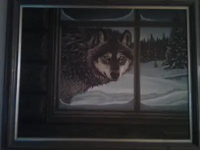Tyler Thompson Original Painting .1992, View more