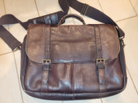 Samsonite Leather Messenger Bag
