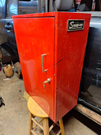 Snap on tool box side cabinet