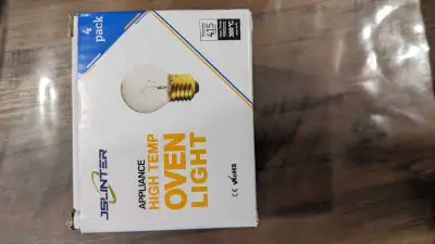 Oven Light Bulb - 3 new bulbs-NEW, View more