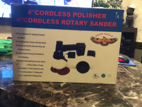4” cordless polisher