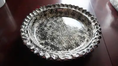 GLASS PIE TRAY, View more