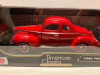 Die cast 1940 ford deluxe new tpcar