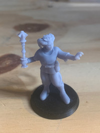 Tiefling Female character for tabletop games