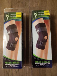 Knee braces (two). Patella stabilizer