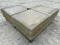 24"x24" Diamond Patterned Concrete Patio Stones
