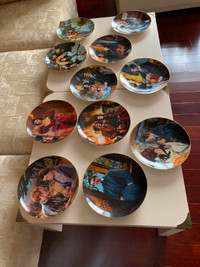 11 Gone With The Wind China Plates By Howard Rogers