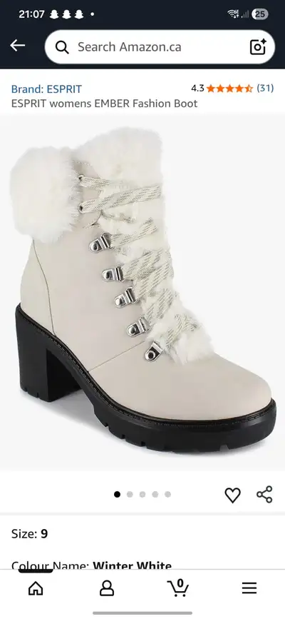 ESPRIT womens EMBER Fashion Boot, View more