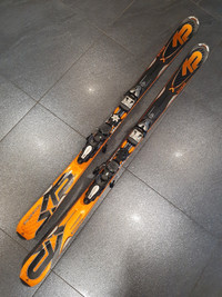 Men's K2 Apache Crossfire All Mountain Skis 163 cm with Marker 