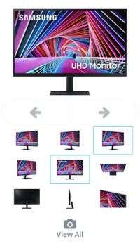 Samsung S7 27” UHD Monitor