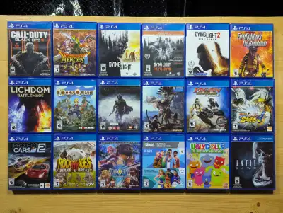 PS1-PS2-PS4-PSP-PS Vita Jeux Vidéo Prix Dans La Description, View more