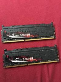 G.SKILL Sniper Series 8GB (2 x 4GB) DDR3 1600 (PC3 12800)