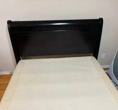 Sleigh queen Bed Frame, View more