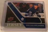 Maple Leafs Star William Nylander Jersey Card + 5 Cards, $15