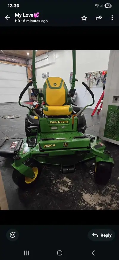 Commercial John Deere Z530R, View more