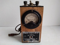 Antique Midget Detecto-Meter Model X-L by Stewart Bros.