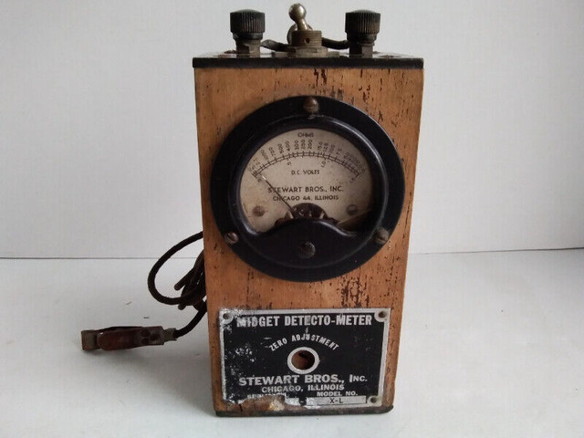 Antique Midget Detecto-Meter Model X-L by Stewart Bros. in Arts & Collectibles in Kawartha Lakes