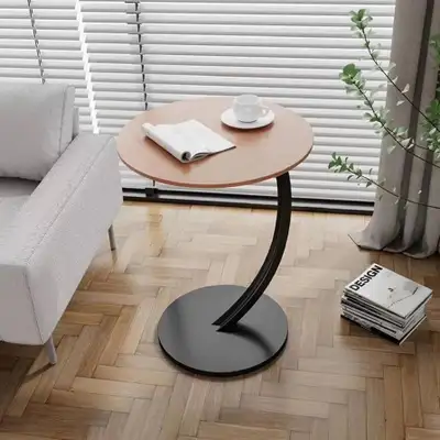 Sofa Side Table Living Room, C-Shaped End Table, Side Table , View more
