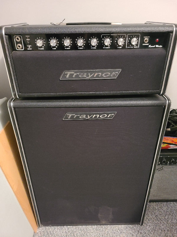 Early 70's Traynor Reverb Master amplifier head/cabnet combo in Amps & Pedals in Saskatoon