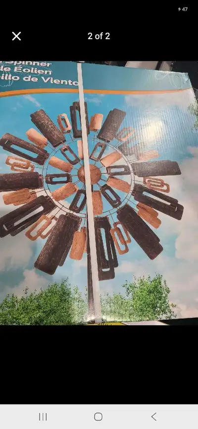 Brand new in Box Wind Spinner 83", View more