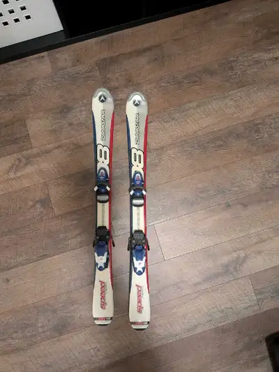 Kids ski set (with polls, boots, helmet and googles), View more