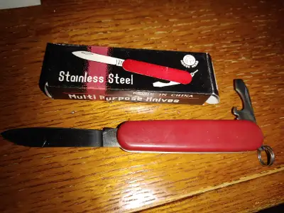 Old NOS JACKKNIFE Plastic Handle w/ Box, View more