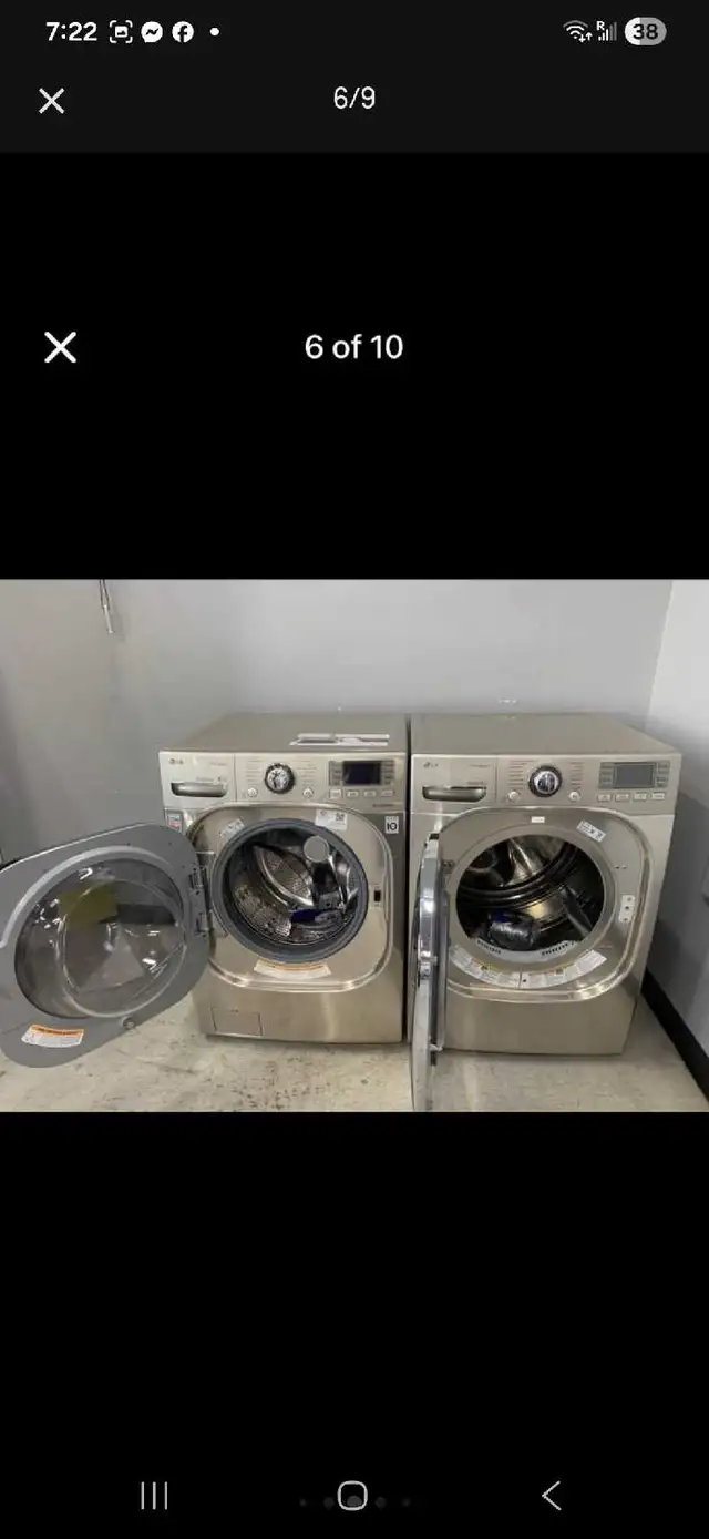 STEAM WASHer electric dryer stackable  in Washers & Dryers in Oakville / Halton Region - Image 5
