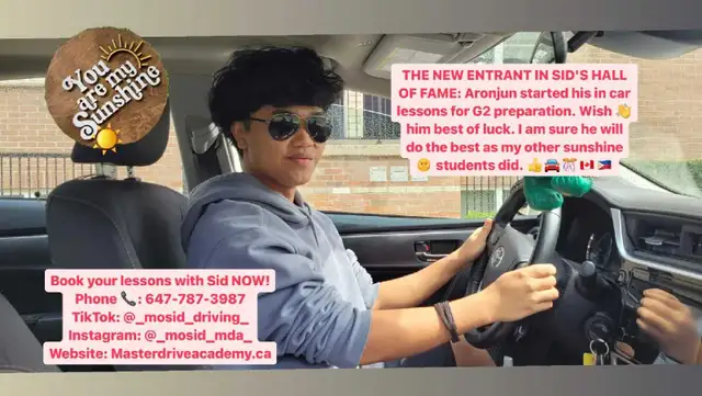 Driving Instructor- G2/G- Guarantee Passing 64860867601283121