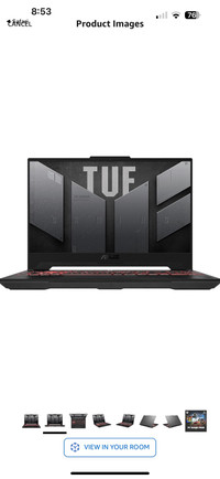Gaming laptop Asus Tuf A15