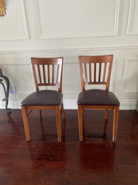 Brown Wood Chairs | 24 available | 5 Tables | 