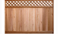Fencing and deck