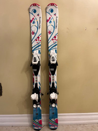 Kids Technopro 110cm skis with bindings
