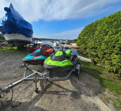 Seadoo and boat rentals 250/day seadoos $500 damage deposit Fishing boat 150/day Lifejackets safety...