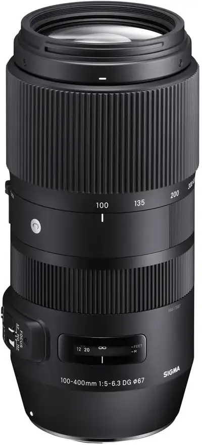Sigma 100-400mm f/5-6.3 DG OS HSM Contemporary Lens for Nikon F, View more