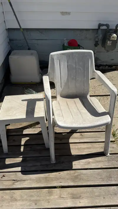 Plastic Chair and Table, View more