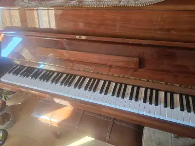 Steigerman piano and Storage Bench, View more