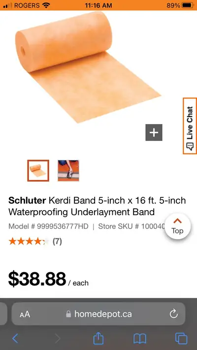 Schluter Kerdi , View more