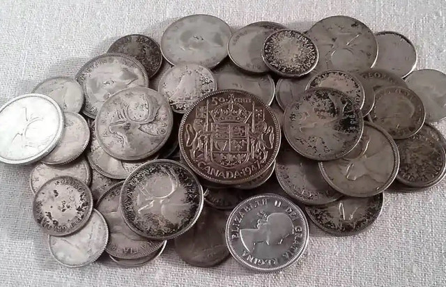 Achat junk silver $17 par dollar dans Art et objets de collection  à Ville de Montréal