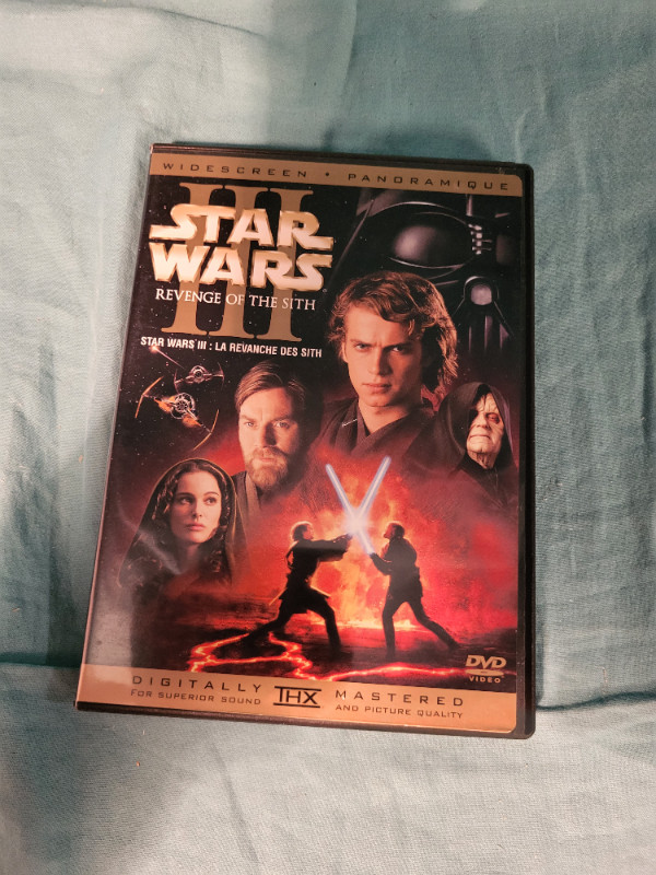 Dvd star wars 3 la revanche des sith français/anglais dans CD, DVD et Blu-ray  à Laval/Rive Nord - Image 3