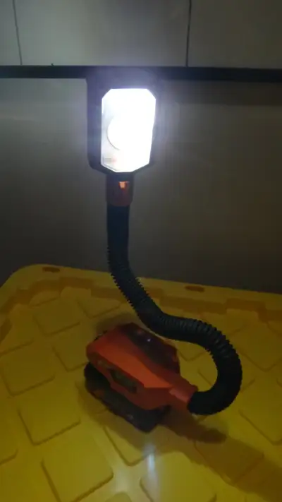 RIDGID GEN5X 18V Flexible Dual-Mode LED Portable Work Light Swap, View more