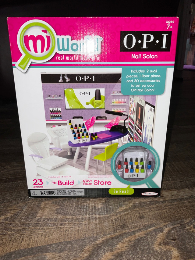 O.P.I. Mi world Nail Salon  in Toys & Games in Thunder Bay