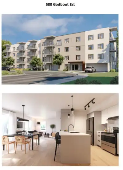 *Cession de bail* 580 Rue Godbout - Limoilou Près de Galeries de Charlesbourg Appartement 2° étage -...
