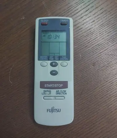 Fujitsu Air Conditioner Remote Control – Model AR-RY13, View more