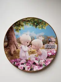 Precious Moments plate 'Good friends are forever'