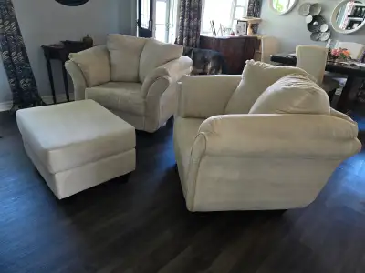 MATCHING AVERY CHAIR SET WITH OTTOMAN, View more