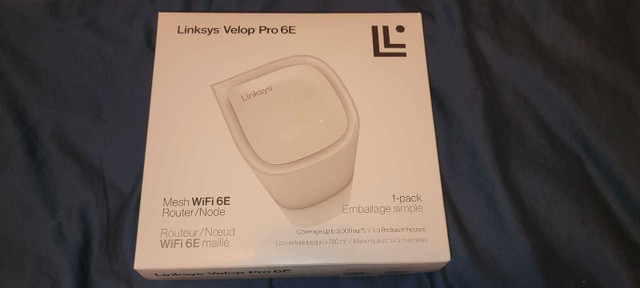 Linksys  Velop Pro 6E 1 pack router access point in General Electronics in Kitchener / Waterloo