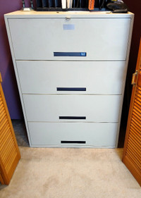 LATERAL STEEL FILING CABINET 4-DRAWER