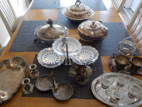 Antique silverware