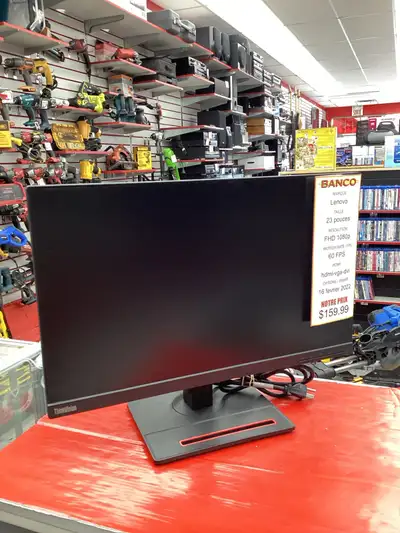 Modèle C20230FTO 23 pouces 1080 p 60 FPS Prise HDMI, VGA et DVI SKU 301146301 Téléphonez-nous ! 514-...
