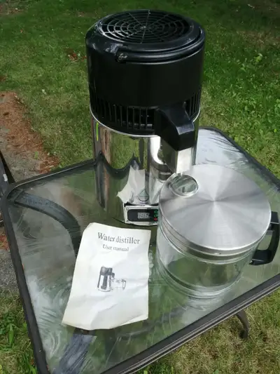 Water Distiller with Temperature Control for Water or Essential, View more